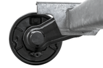 Essieu freiné KNOTT VGB13M pour remorque/porte-voitures 1350 kg, 1510 mm, 1880 mm, 5x112