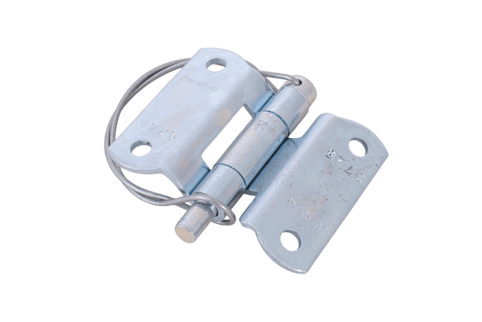 Charnière latérale amovible STEELPRESS ZW-03.40 pour montage latéral de remorque