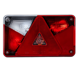 Feu arrière ASPÖCK MULTIPOINT V, 5 broches, 6 fonctions gauche