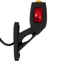 Feu de gabarit gauche LED HORPOL LD 2109/L sur bras en caoutchouc