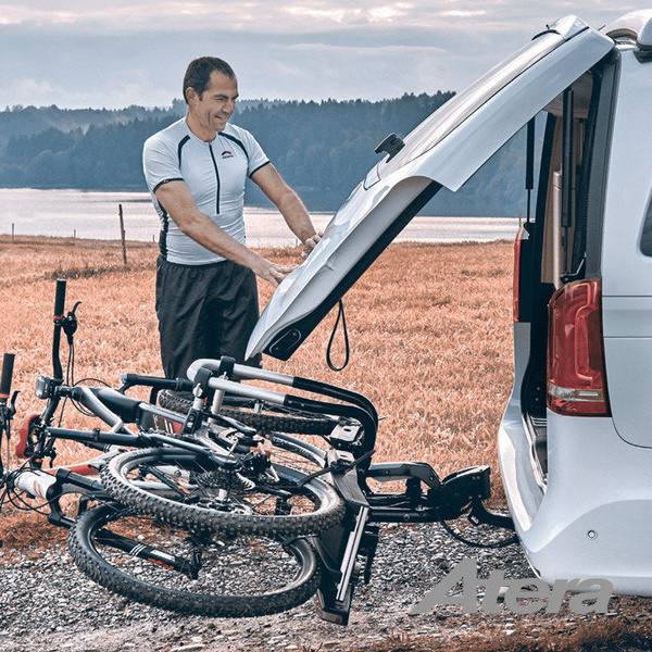 Plateforme d'attelage Atera Genio Pro pour 2 vélos 022780 