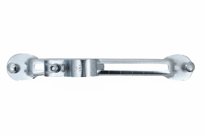 Support pour fixation de garde-boue DOMAR, réglable, galvanisé