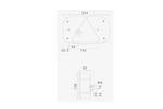 Baïonnette de feu arrière ASPÖCK MULTIPOINT III 5 broches, 6 fonctions à gauche