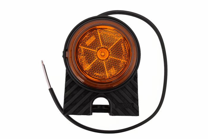 Feu de gabarit universel FRISTOM FT-059 LED orange avec support d'angle