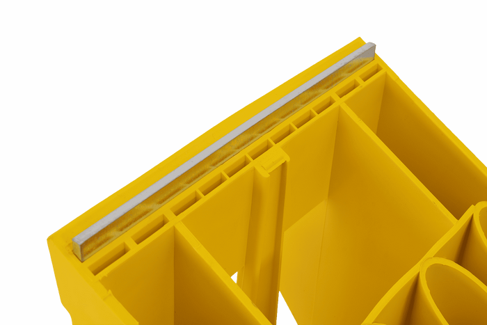 Cale de roue LOKHEN h: 225 mm E53 / complète avec support