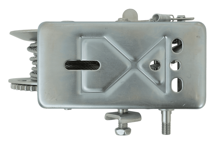 Treuil manuel KNOTT 6X0017.008 pour remorque de 900 kg avec câble en acier