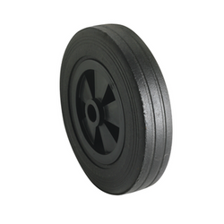 Roue de secours pour WINTERHOFF 294364, roue jockey en caoutchouc plein 200x50 mm