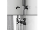 Loquet de porte de caravane ProPlus 362622PMBK, poignée de maintien de porte noire