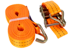 Courroie de transport orange UNITRAIER 8 m/35 mm/2 t avec tendeur