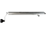Leveur à manivelle UNITRAILER pour le basculement et le déchargement de remorque, plateau de 1000 kg (500-865 mm)