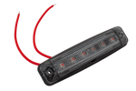 Feu de position FRISTOM FT-079 LED DARK rouge, universel