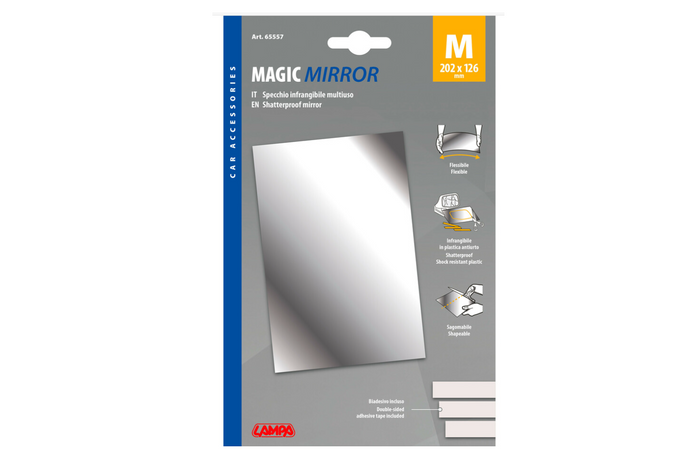 Miroir autocollant LAMPA Magic-Mirror M 202x126mm