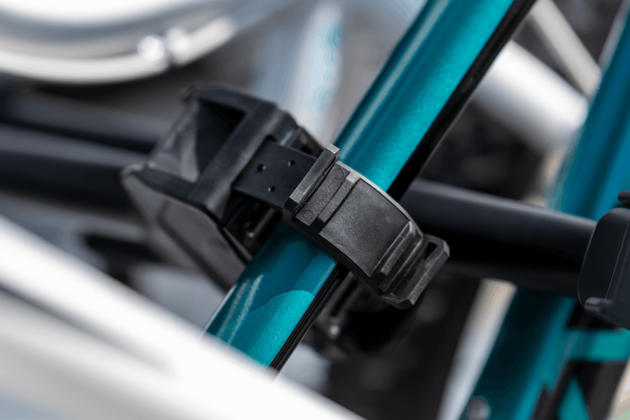 Inter Pack Velox 3 LED - porte-vélos pliable pour 3 vélos avec éclairage LED (noir)
