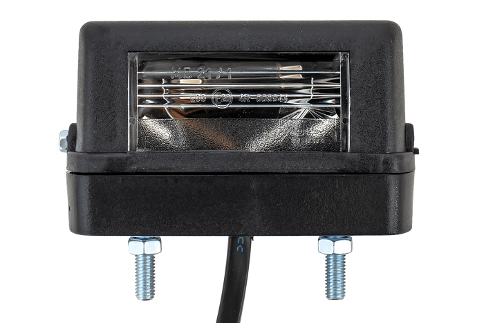 Éclaireur de plaque Aspöck Regpoint petit 12V DC/0,8m