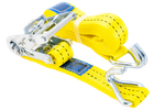 Courroie de transport jaune UNITRAIER 4 m/35 mm/2 t avec tendeur