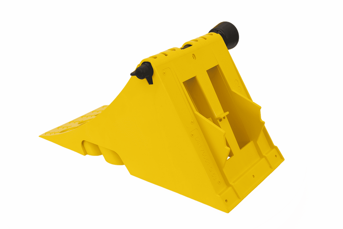 Cale de roue LOKHEN h: 225 mm E53 / complète avec support