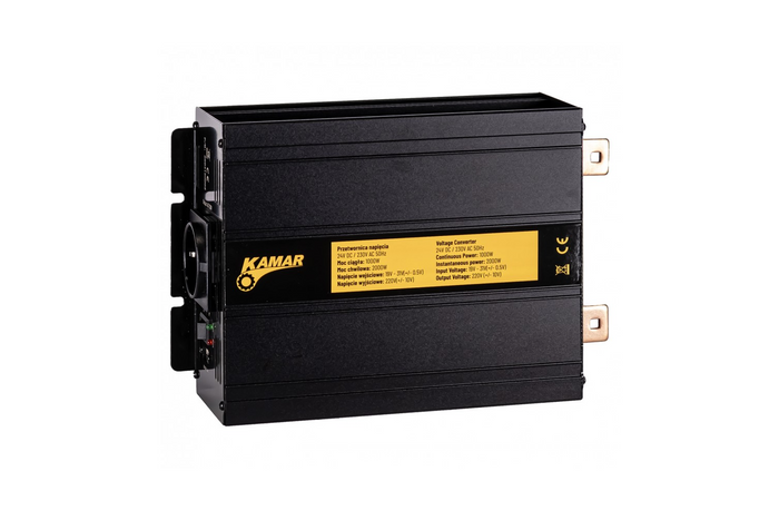 Convertisseur de tension 24V/230V (1000/2000W) KAMAR E1927