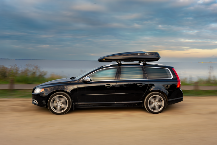 Coffre de toit Inter Pack Zenith 8.6, noir métallisé