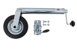 Roue jockey avec collier UNITRAILER 150 kg,48 mm, 505-730 mm