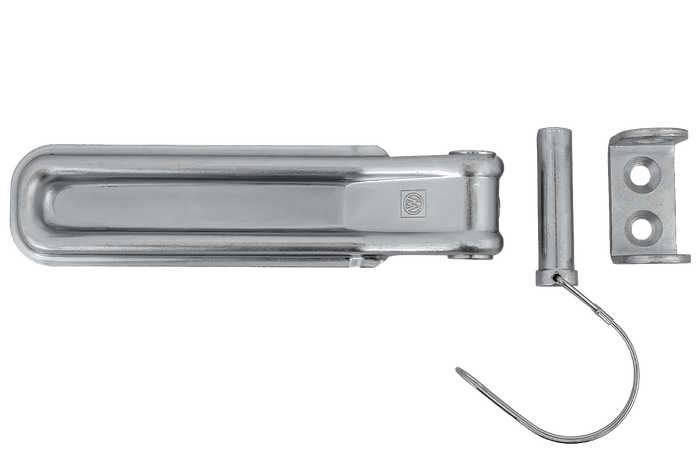 Charnière latérale avec support et verrou WINTERHOFF BSCH 10-17-220+BSCHG 10-17-B+BSCHG 10-17-B montage latéral remorque complet