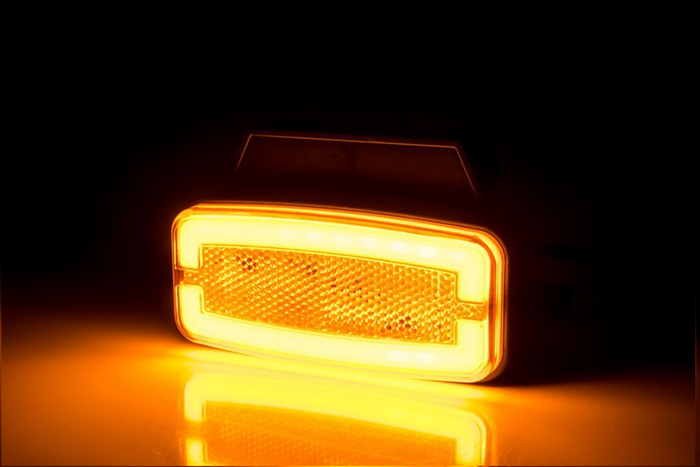 Feu de position à LED HORPOL LD 2765, orange, universel, avec support