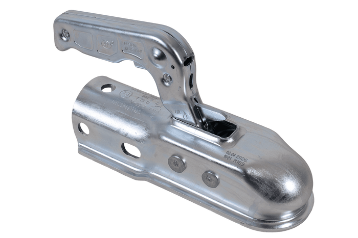 Attelage à boule STEELPRESS ZSK-1300C pour remorque de 1300 kg avec timon tubulaire de 50 mm