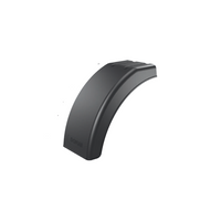 Demi-garde-boue droit pour remorque DOMAR DR1014002, passage de roue 400/240 mm