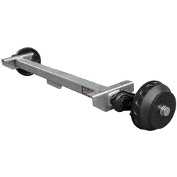 Essieu freiné KNOTT VGB18MV pour remorque/porte-voitures 1800 kg 1300 mm 1800 mm 5x112