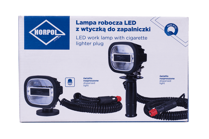 Lampe de travail LED réflecteur HORPOL LRD 3070, 6xLED 1200lm avec aimant