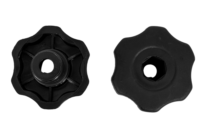 Boutons en plastique à filetage M8 (2 pièces) Peruzzo Arezzo - 9150