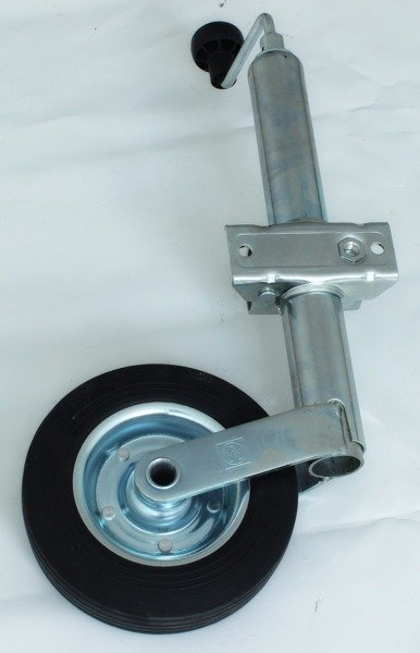 Roue jockey avec bride WINTERHOFF ST48-200VB+KLE48 150 kg 48 mm 505-725 mm