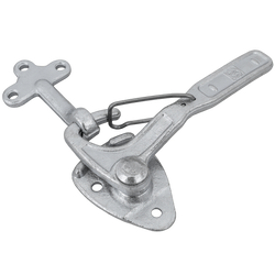 Attelage côté droit avec fermoir WINTERHOFF WV 10-R + WVG 10-A fermeture latérale complète remorque