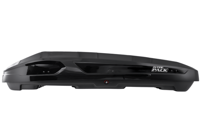 Coffre de toit Inter Pack Monsun L, noir métallisé