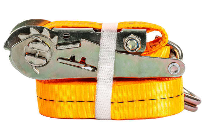 Courroie de transport orange UNITRAIER 2 m/50 mm/5 t avec tendeur