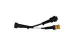 Adaptateur à baïonnette ASPOCK 5 broches avec branchement pour feu antibrouillard et feu de recul 0,1 m