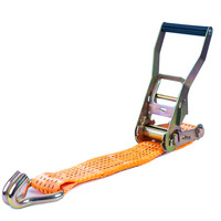 Courroie de transport orange UNITRAIER 10 m/50 mm/5 t avec tendeur