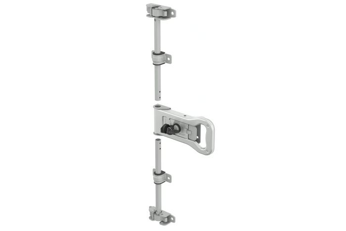 Verrou de porte de semi-remorque porte-conteneurs STEELPRESS ZD-03, 1500 mm