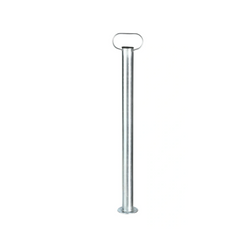 Support fixe UNITRAILER MS 0019-700 pour remorque plateau 150 kg, 48 mm x 700 mm