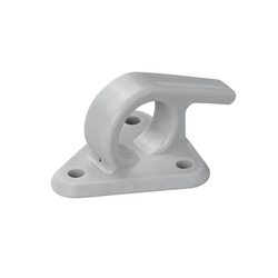 Crochet latéral en plastique ProPlus 342157V01 avec œillet pour la fixation de bâches et de sangles de remorque