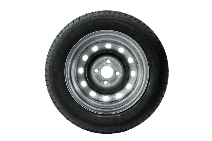 Jeu de deux roues pour remorques UNITRAILER / TEMARED / TRIGANO / LIDER / SOREL PNEUS LINGLONG 155/70 R13 75N JANTES UNITRAILER 4Jx13" 4x100 ET:30