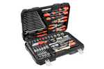 Kit, coffret d'outils YATO YT-38901 1/2" 1/4" 122 pièces.