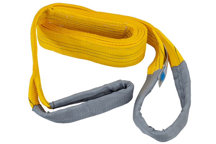Sangle, elingue de levage HEFFA 4 m/90 mm/3 t avec boucles