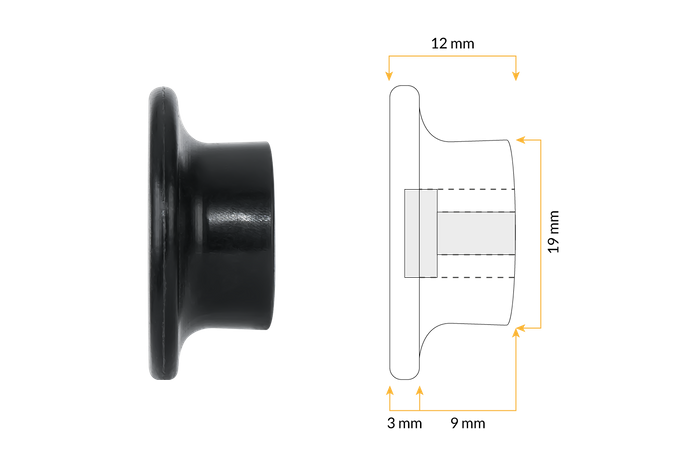 Attache plastique pour bâche remorque - TULPLAST 