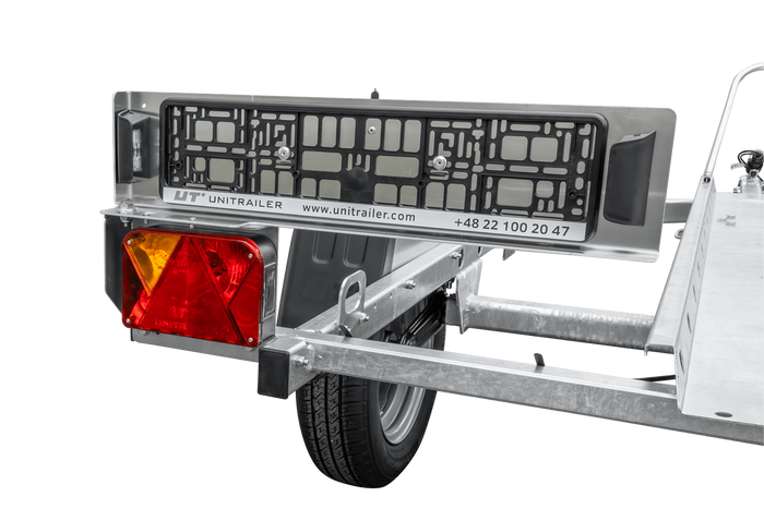 Remorque moto 225x111 UNITRAILER RIDER 1 PTAC 450 kg