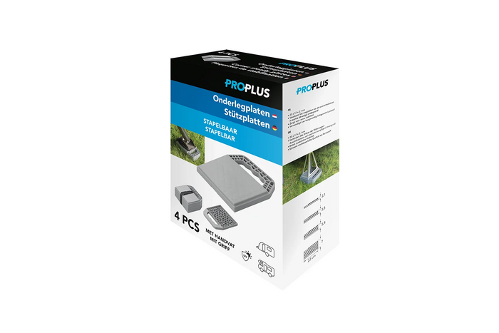 Ensemble de quatre coussinets de support stabilisateurs de remorque ProPlus 361538V01