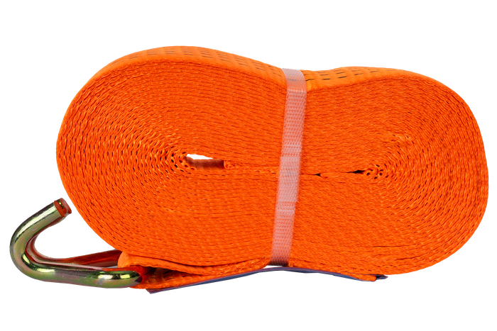 Sangle d'arrimage orange UNITRAILER 12 m/50 mm/5 t avec tendeur