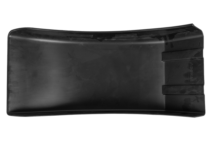 Demi-garde-boue droit pour remorque DOMAR DR1014002, passage de roue 400/240 mm