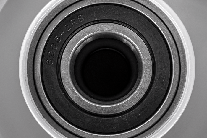 Jante en acier UNITRAILER 5,5 po x 8 po H2 3x128 avec roulements 6205-2RS