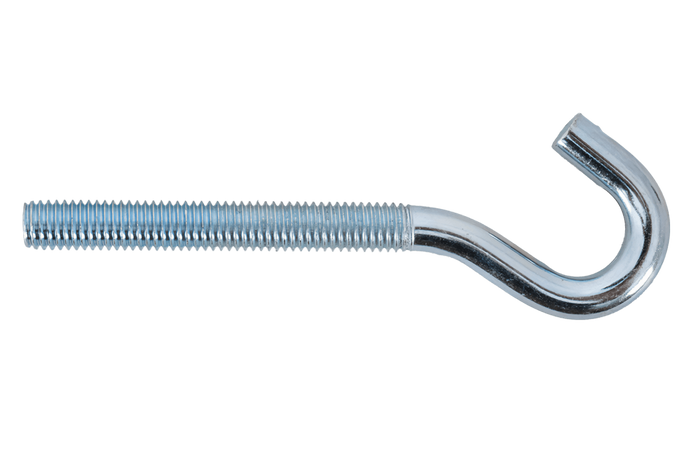 Piton, crochet, gond DROMET HZ M8x100 avec œillet ouvert (coudé)