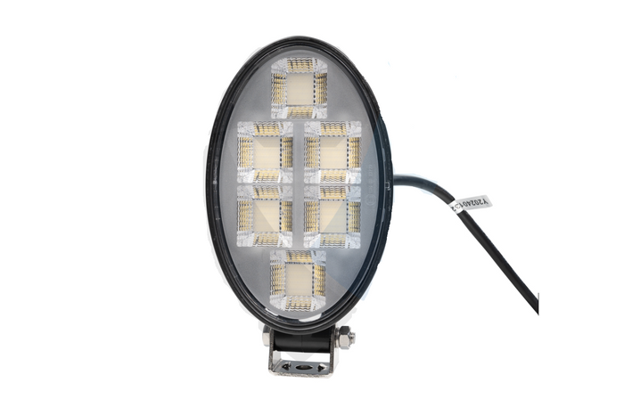 Lampe de travail, réflecteur oval LED TT TECHNOLOGY NOIR TT.13415, 150 LED, 8200 lm